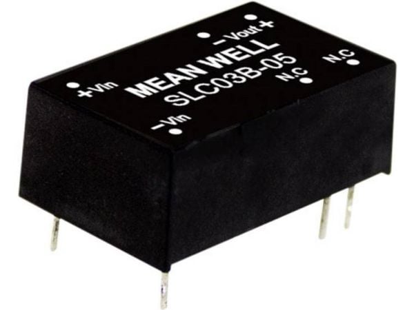 MEAN WELL SLC03C-05, 13,8 mm, 22,1 mm, 8,55 mm, 4,5 g, 3 W, 36 - 75 V
