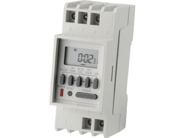 C-Control TM-848-2 Timer til DIN-skinne digital 230 V/AC 16 A/250 V