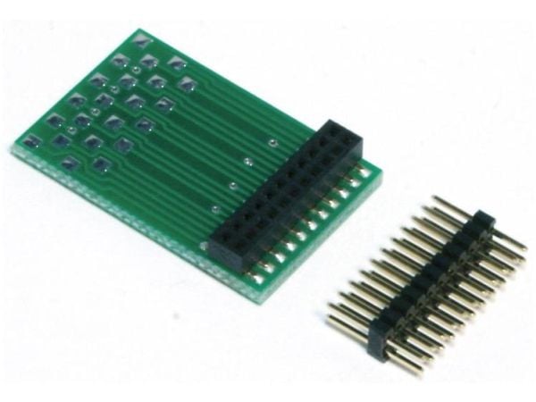 TAMS Elektronik 70-01045-01-C adapter for PluX og 21 MTC-grensesnitt byggesett