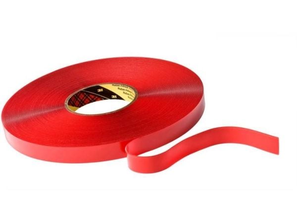 3M 4910F25, Monterings tape, Rød, 33 m, Innendørs, Inne & Ute, Glass, Metall, Plast, 149 °C
