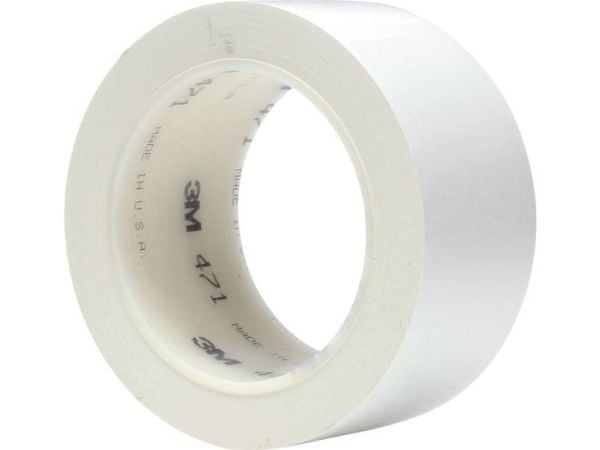 3M 471F 471W50 PVC-teippi Valkoinen (L x S) 33 m x 50 mm 1 kpl 1 kpl