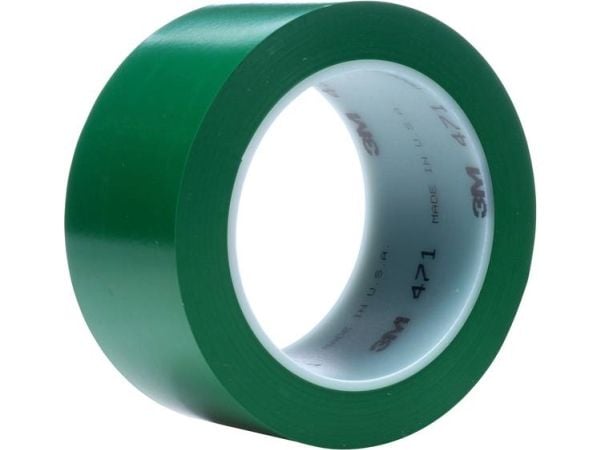 3M 471F 471GR50 PVC-teippi Vihreä (L x S) 33 m x 50 mm 1 kpl 1 kpl
