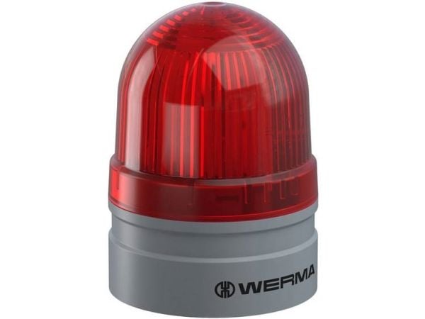 Werma Signaltechnik Merkkilamppu Mini TwinFLASH 115-230VAC RD 260.120.60 Punainen 230 V/AC