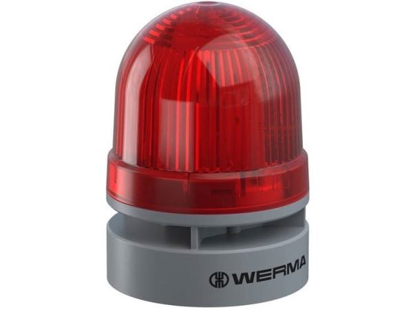 Werma 460.110.75, Punainen, 50000 h, Polykarbonaatti (PC), -30 - 60 °C, IP66, 24 V