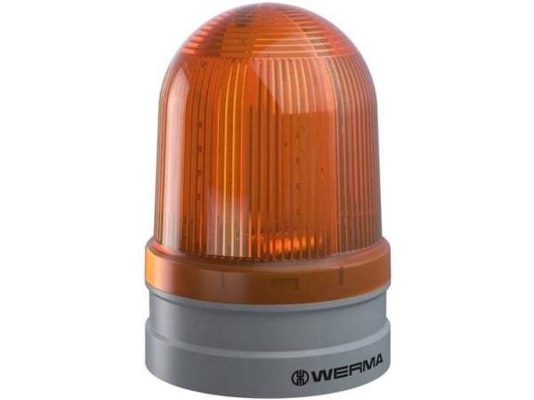 Werma 262.310.70, keltainen, 50000 t, polykarbonaatti (PC), -30 - 60 °C, IP66, 12 - 24 V