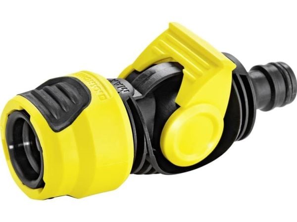 Kärcher 2.645-198.0, Avslåingsventil, Sprinklersystem, Plast, Sort, Gult, Hankjønn/hunkjønn, 35 mm