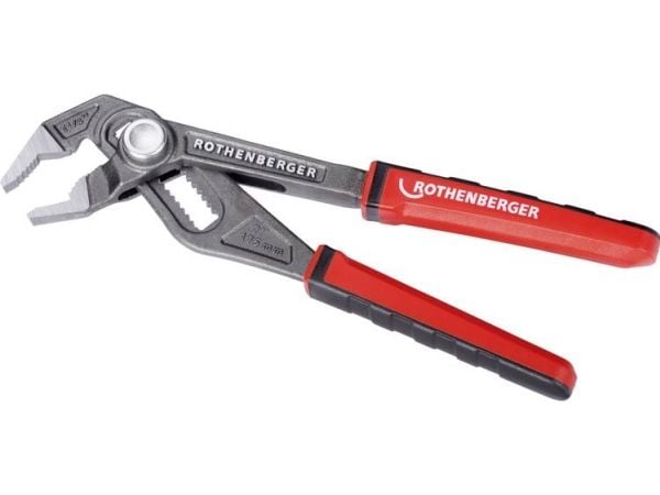 Rothenberger ROGRIP F 7" 2K, Not-og-fjær-tang, 4,3 cm, Svart, Rød, 191 mm, 220 g
