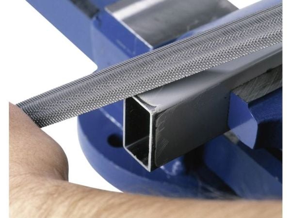 Bahco ERGO 1-210-12-1-2, Fil, Halvrund fil, Medelfin, Plast, Svart, Orange, Ergonomisk, Halkfritt grepp