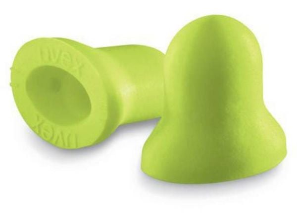 Uvex 2124002, Engangsøreplugg, In-ear, Grønn, Trådløs, 26 dB, 250 stykker