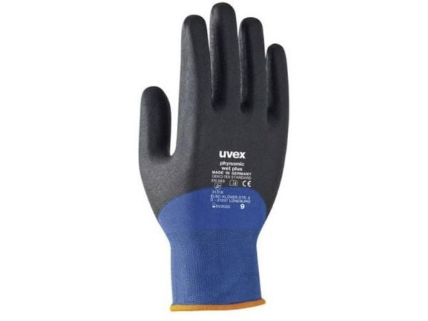 Uvex 6006109, Antrasitt, Blå, Grå, Voksen, Voksen, Unisex, 1 stykker, Elastan, Polyamid