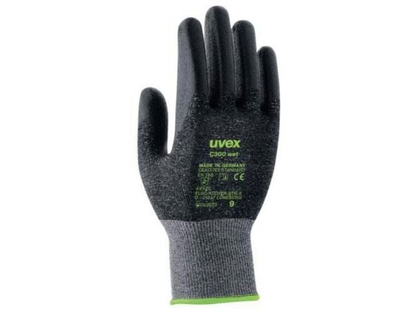 Uvex C300 wet, Musta, Harmaa, EUE, Aikuinen, Aikuinen, Unisex, 1 kpl