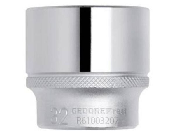 Gedore R61002807, Iskuhylsy, Metallinen, 1/2", Metrinen/brittiläinen, 12.5 mm, 1/2"