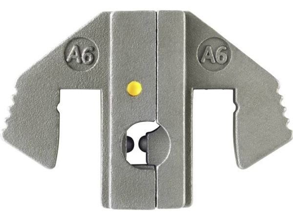 Toolcraft 2161002, Puristuspesän muotti, 1 kpl, 6 mm², TOOLCRAFT 1423556