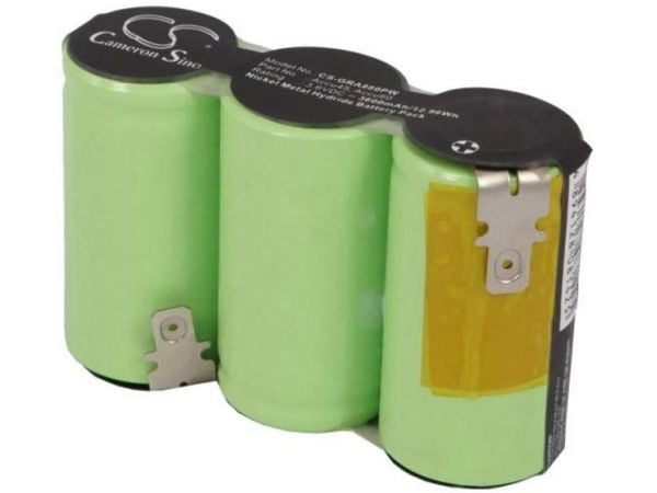 CS Cameron Sino CSGRA880PW Työkaluakku Korvaa alkuperäisen akun 302768, Accu45, Accu60 3.6 V 3600 mAh NiMH 3.6 V 3600 mAh NiMH