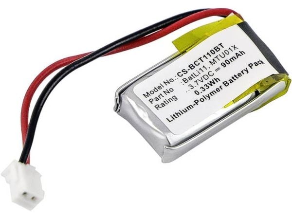 Cameron Sino sikkerhetsteknikk-batteri (erstatter original) BatLi11, MTU01X, Daitem, Diagral, Intecom, Logisty 3,7 V 90 mAh