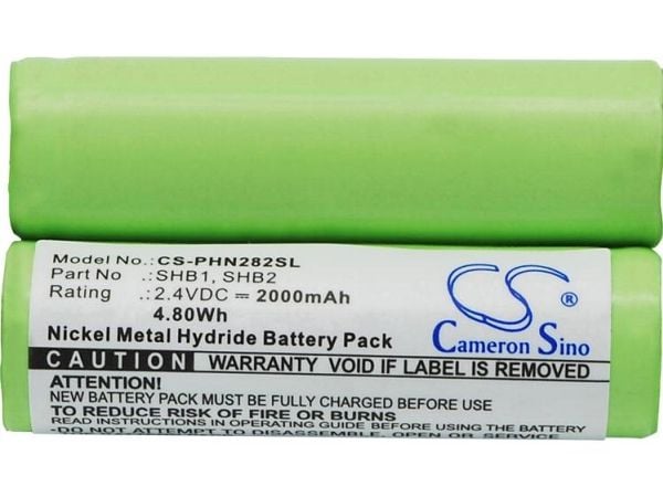 Cameron Sino rakapparatsbatteri ersätter originalbatteri 138-10334, 138-10673, 138-10727, 4822-138-10334, 4822-138-10673, 4822-138-10727, SHB1, SHB2