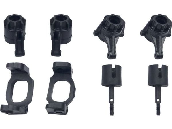 Reely RE-6490098 reservedel hjulaksler og styreledd foran/bak (RE-6490098)