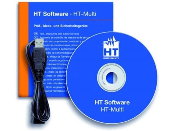 HT Instruments 2008660 Ohjelmisto HT-Multi Software Specielt tilbehør tilbehør til måleudstyr 1 stk