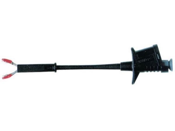 HT Instruments 6007-IECR Bananstik Bananstik (hun), Tilslutning 4 mm, Stikforbindelse 4 mm, Krokodilleklemme CAT III 1000 V Rød 1 stk