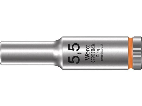 Wera 05004502001 Hylsy 5,5 mm 1 kpl 1/4