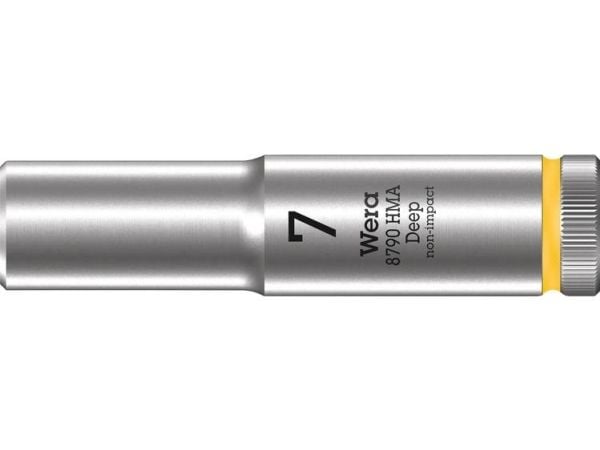Wera 8790 HMA, Stikkontakt, 1/4", Metrisk, 1 hoder, 7 mm, 1,18 cm