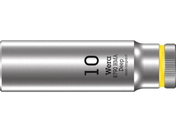 Wera 8790 HMA, Stikkontakt, 1/4", Metrisk, 1 hoder, 10 mm, 1,28 cm