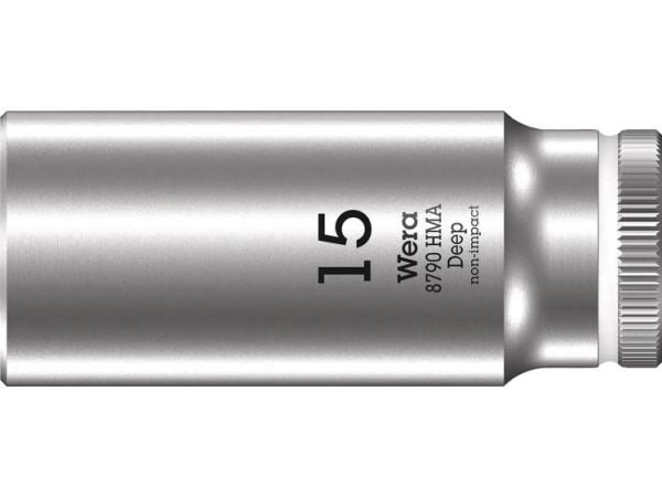 Wera 8790 HMA Deep Non-impact - Toppnøkkel - 15 mm - 1/4"