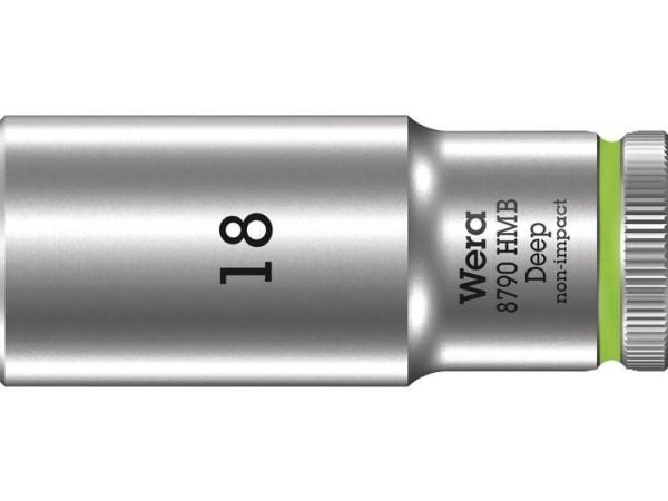Wera 05004540001 Pipenøkkelinnsats 18 mm 1 stk. 3/8