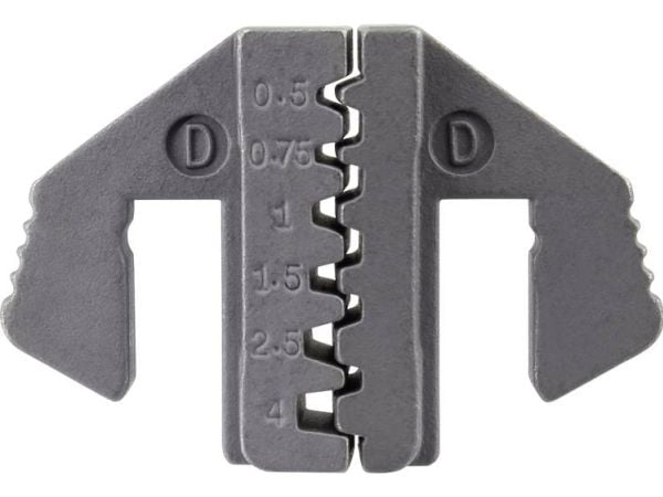 Toolcraft 2180571, Puristuspesän muotti, 1 kpl, 4 mm², TOOLCRAFT 1423556
