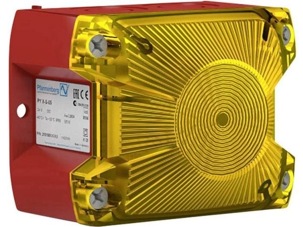 Pfannenberg Taskulamppu PY X-S-05 24 DC YE 21510803000 Keltainen 24 V/DC