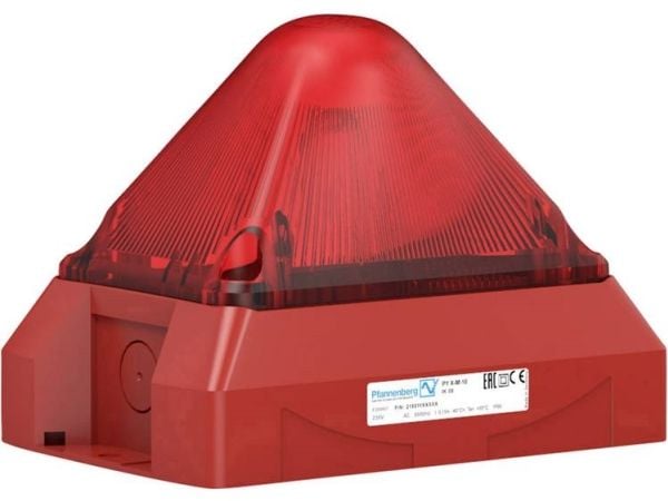 Pfannenberg Blitzlampe PY X-M-10-SSM 24VDC RD RAL3000 21551805005 Rød Rød Rød 24 V/DC