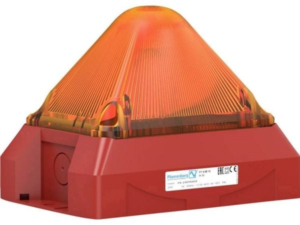 Pfannenberg Blitzlampe PY X-M-10 10-57V DC AM RAL3000 21551814000 Oranssi Orange 24 V/DC