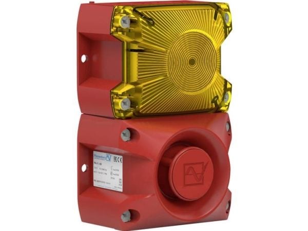 Pfannenberg Optis-akustinen signaaligeneraattori PA X 1-05 24 DC YE Keltainen 24 V/DC 100 dB