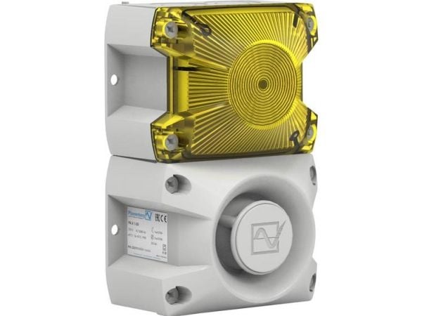 Pfannenberg Optis-akustinen signaaligeneraattori PA X 1-05 24 DC YE 7035 Keltainen 24 V/DC 100 dB