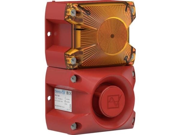Pfannenberg optisk-akustisk signalgivare PA X 1-05 24 DC AM orange 24 V/DC 100 dB