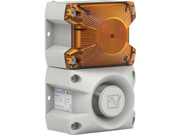 Pfannenberg optisk-akustisk signalgivare PA X 1-05 24 DC AM 7035 orange 24 V/DC 100 dB