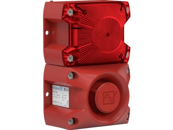 Pfannenberg optisk-akustisk signalgivare PA X 1-05 24 DC RD röd, 24 V/DC, 100 dB
