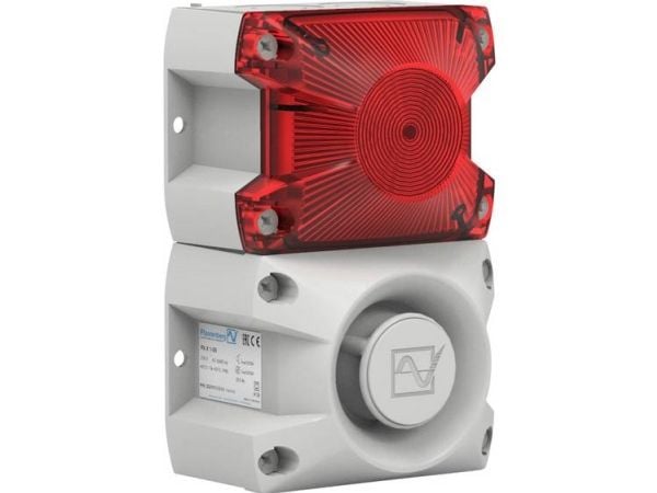 Pfannenberg Optisk-akustik signalgiver PA X 1-05 24 DC RD 7035 Rød 24 V/DC 100 dB