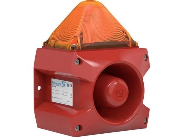 Pfannenberg optisk-akustisk signalgivare PA X 5-05 24 DC AM orange 24 V/DC 105 dB