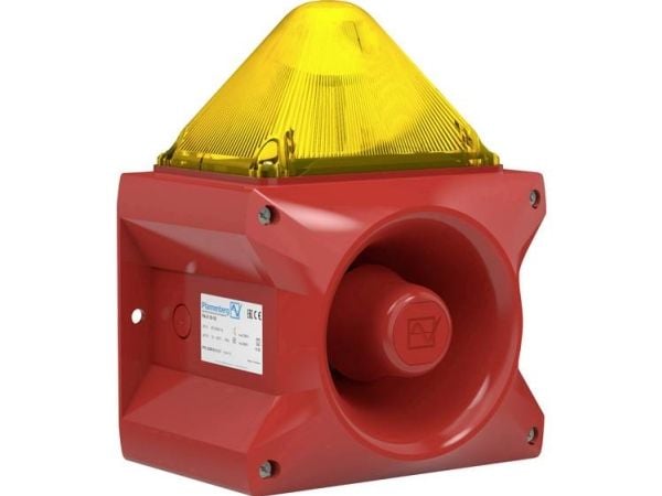 Pfannenberg optisk-akustisk signalgivare PA X 10-10 24 DC gul 24 V/DC 110 dB