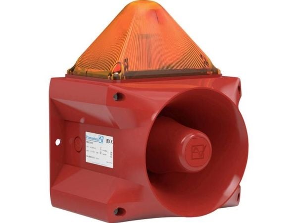 Pfannenberg optisk-akustisk signalgivare PA X 20-15 24 DC AM orange