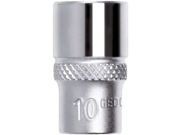 Gedore R41000703, Stikkontakt, 1/4", Metrisk, 1 hoder, 7 mm, Kromvanadiumstål