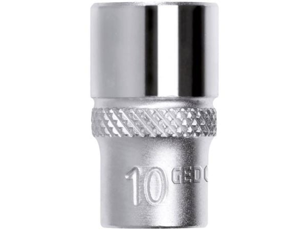 Gedore R41001203, Stikkontakt, 1/4", Metrisk, 1 hoder, 12 mm, Kromvanadiumstål
