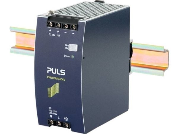 PULS DIN-kiskovirtalähde 24 V 10 A 240 W 1 x (CS10.242)