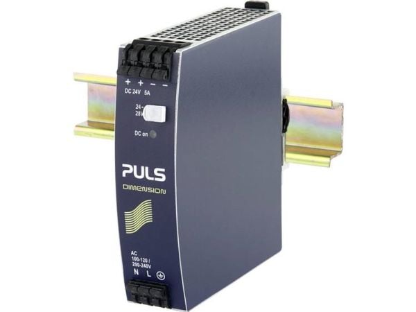 PULS DIN-kiskovirtalähde 24 V 5 A 120 W 1 x (CS5.241-S1)