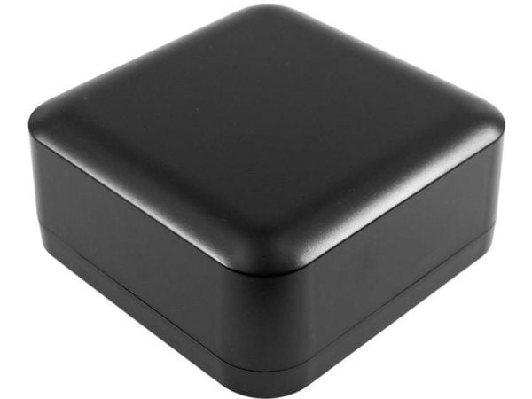 Hammond Electronics 1557FABK veggmontert kabinet 160 x 160 x 70 ABS sort (1 stk.)