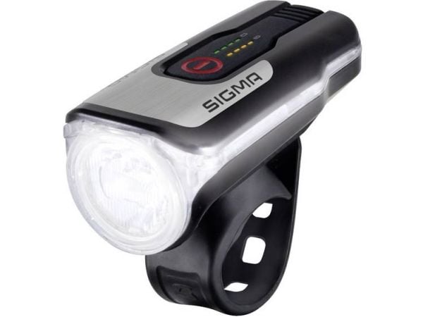 Sigma Sport Aura 80, Frontlys, Sort, Aluminium, Plast, IPX4, LED, 80 lm