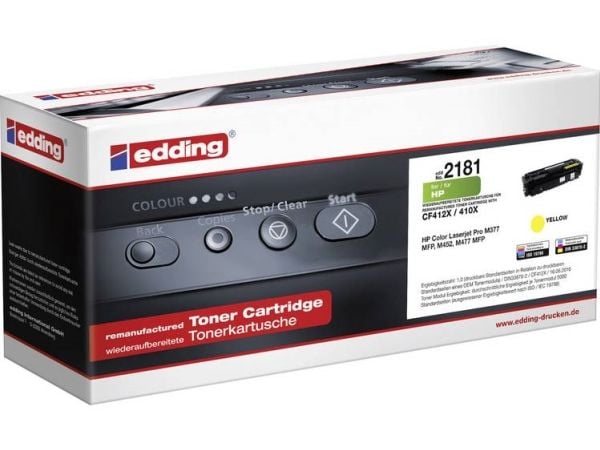 Edding EDD-2181, 5000 sidor, Gul, 1 styck