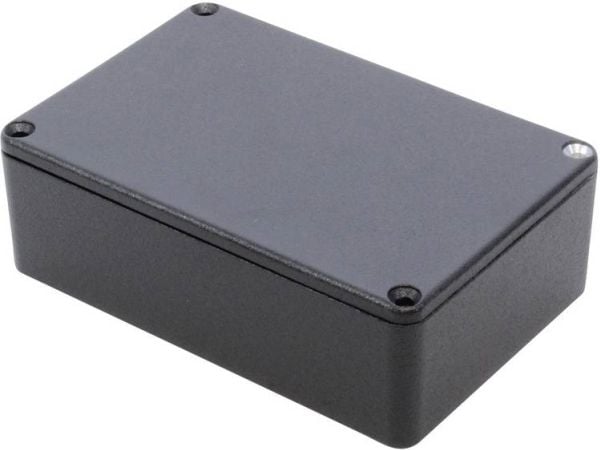 Hammond Electronics 1590B3BK universal-kapsling 116 x 77 x 38 trykkstøpt aluminium sort 1 stk