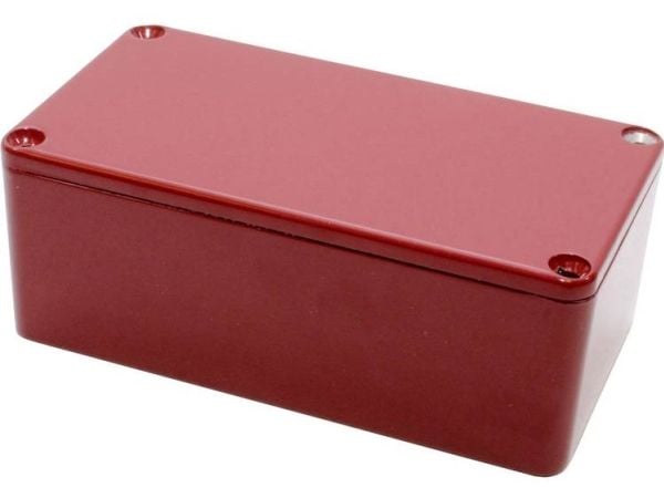 Hammond Electronics 1590BSRD Yleiskaappi 112 x 60 x 38 Valettu alumiini Punainen 1 kpl